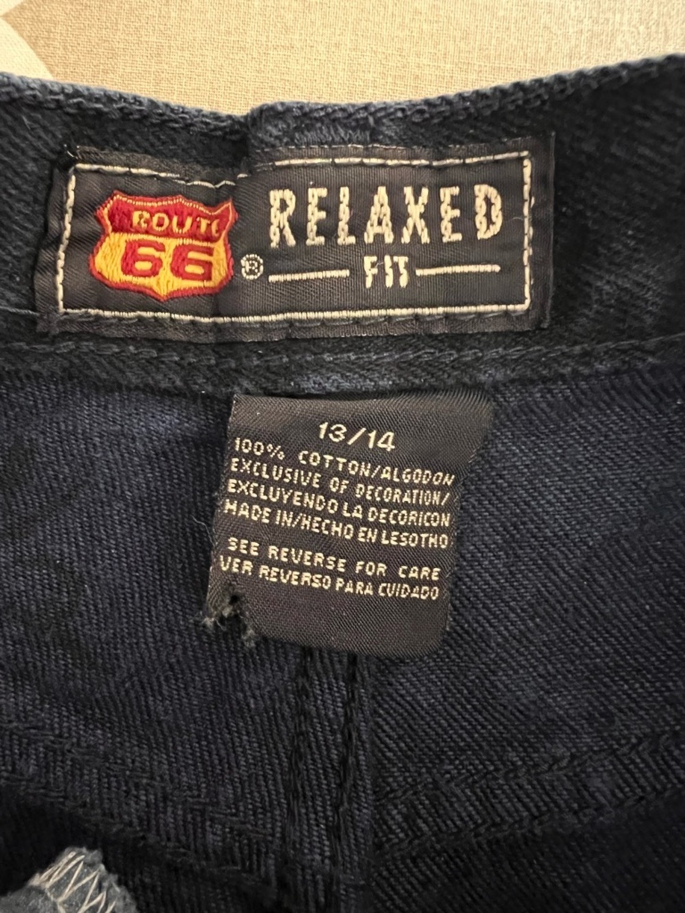 Route 66 Denim Bermuda Mom Shorts - Picture 3 of 5